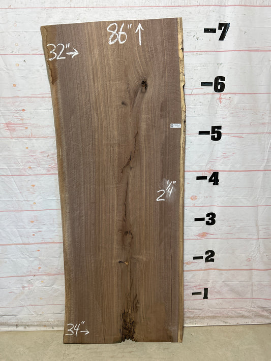 Live Edge Walnut Sku#27675-44