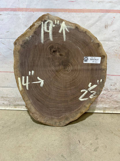 Live Edge Walnut Cookie Sku#28181M