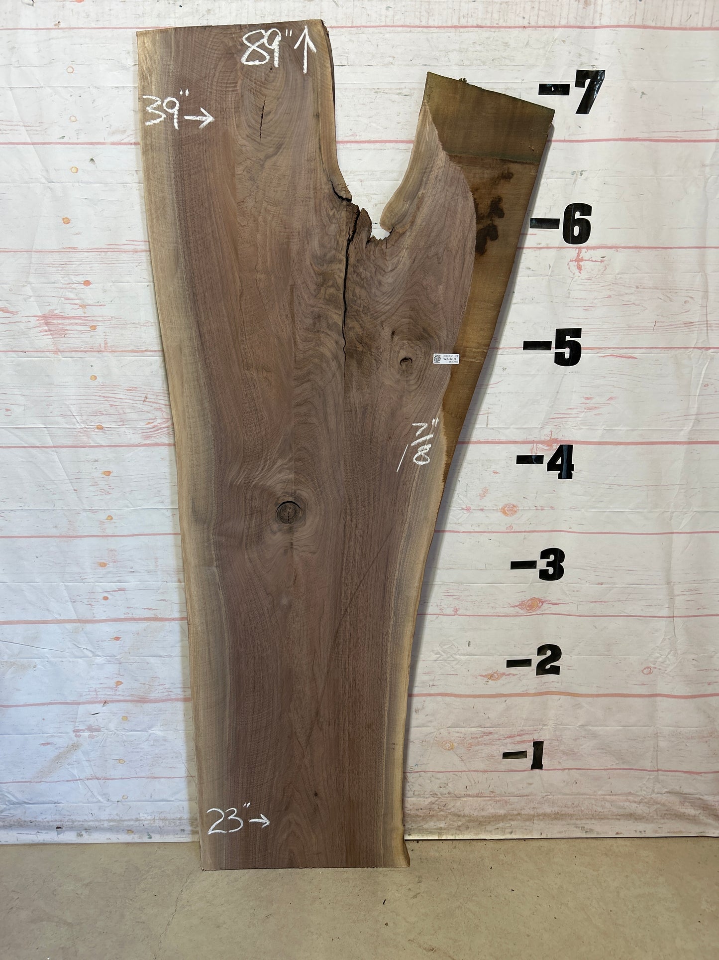Live Edge Walnut Sku#28037-38