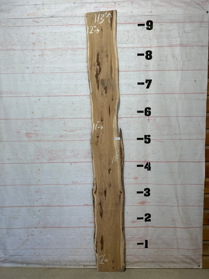 Live Edge Hickory Sku#28236-14