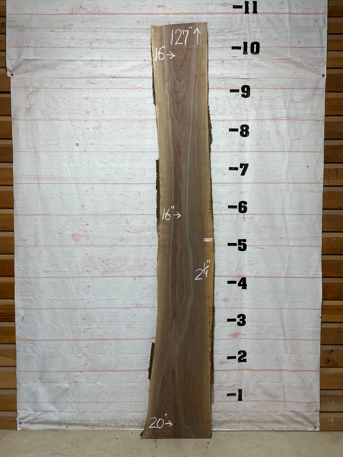 Live Edge Walnut Sku#28292K-36