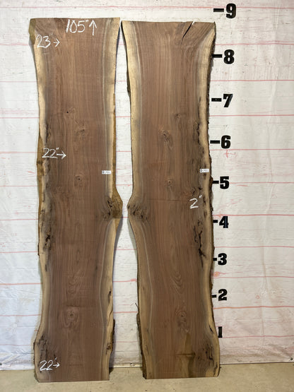 Live Edge Walnut Set Sku#27866K-68