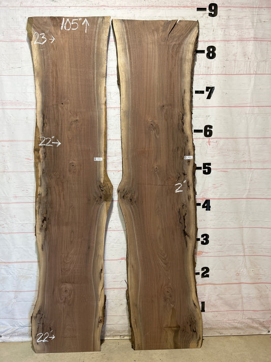 Live Edge Walnut Set Sku#27866K-68