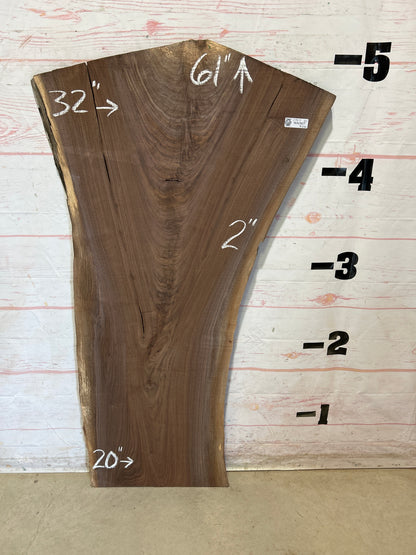 Live Edge Walnut Sku#27917A-22