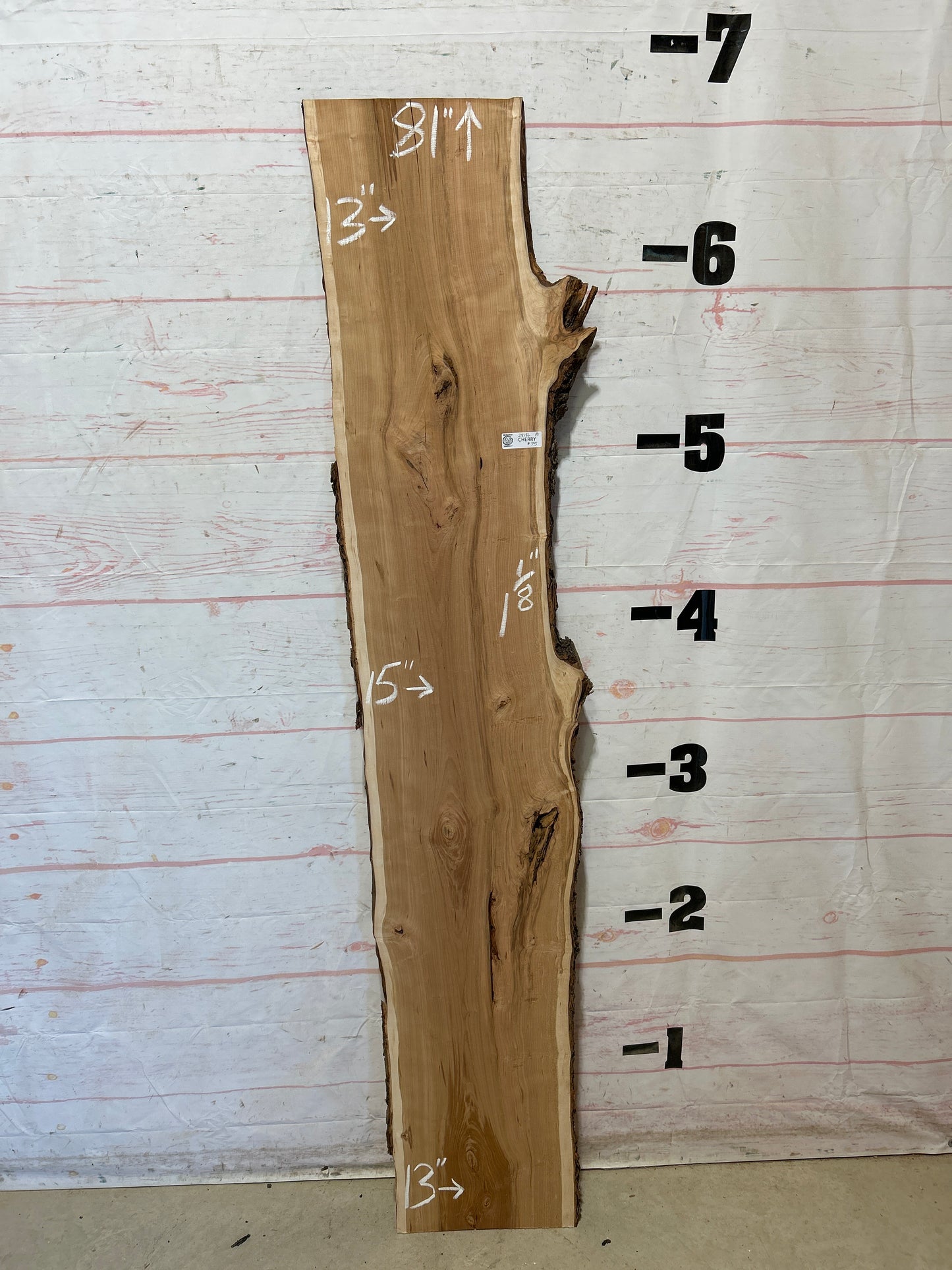 Live Edge Cherry Sku#28186H-8