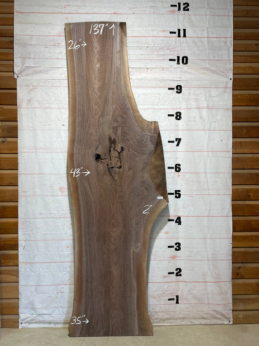 Live Edge Walnut Sku#28963-67