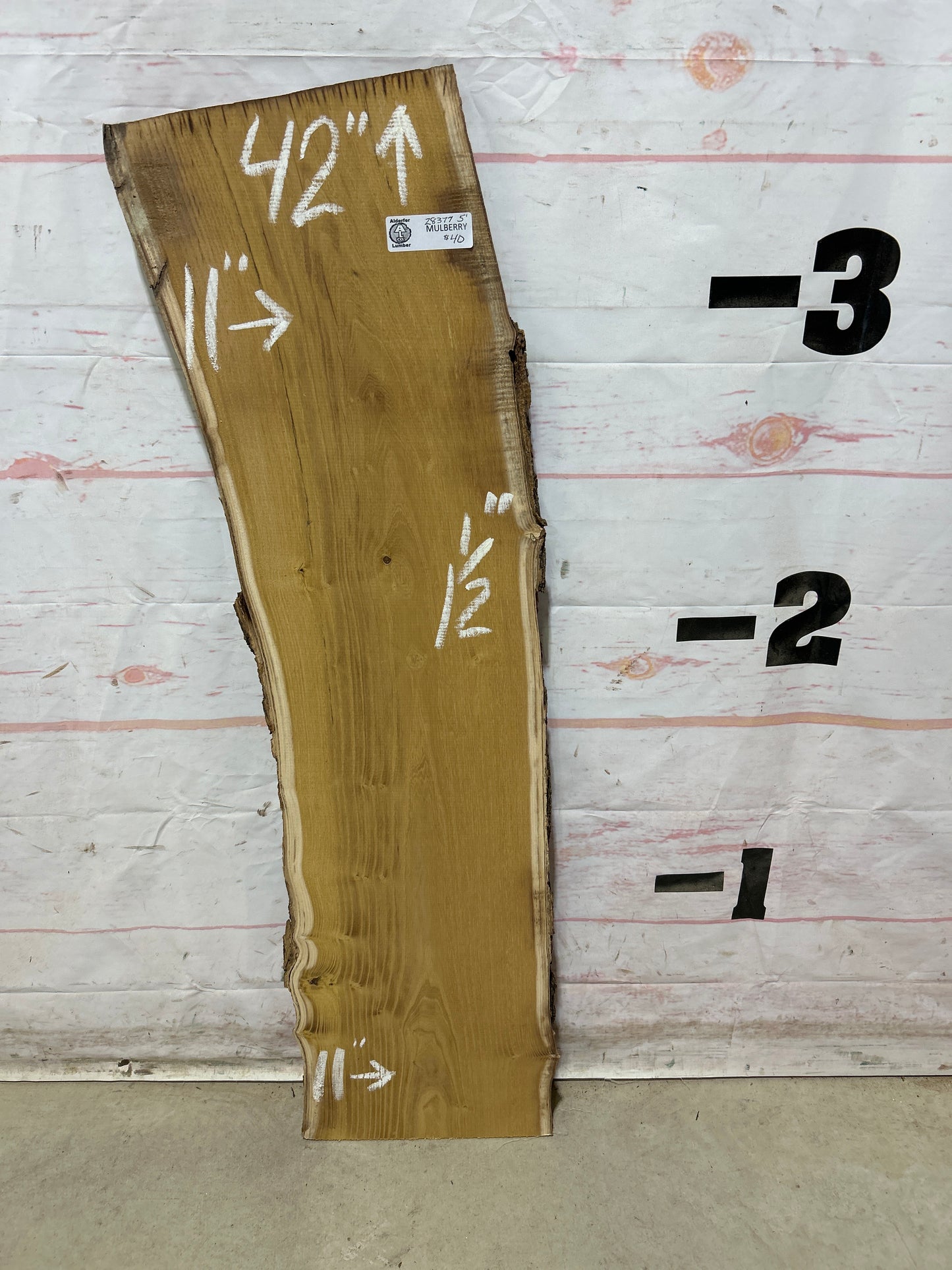 Live Edge Mulberry Sku#28377M-5