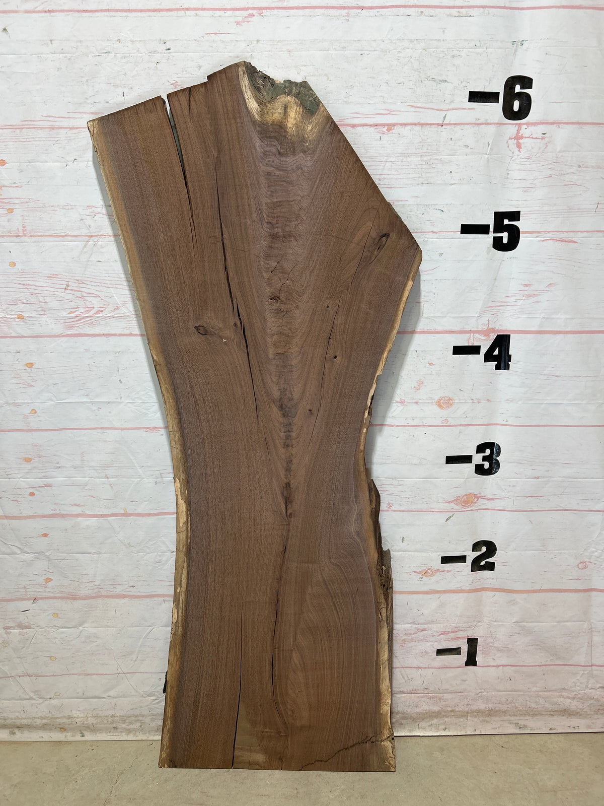 Live Edge Walnut Sku#28946F-25