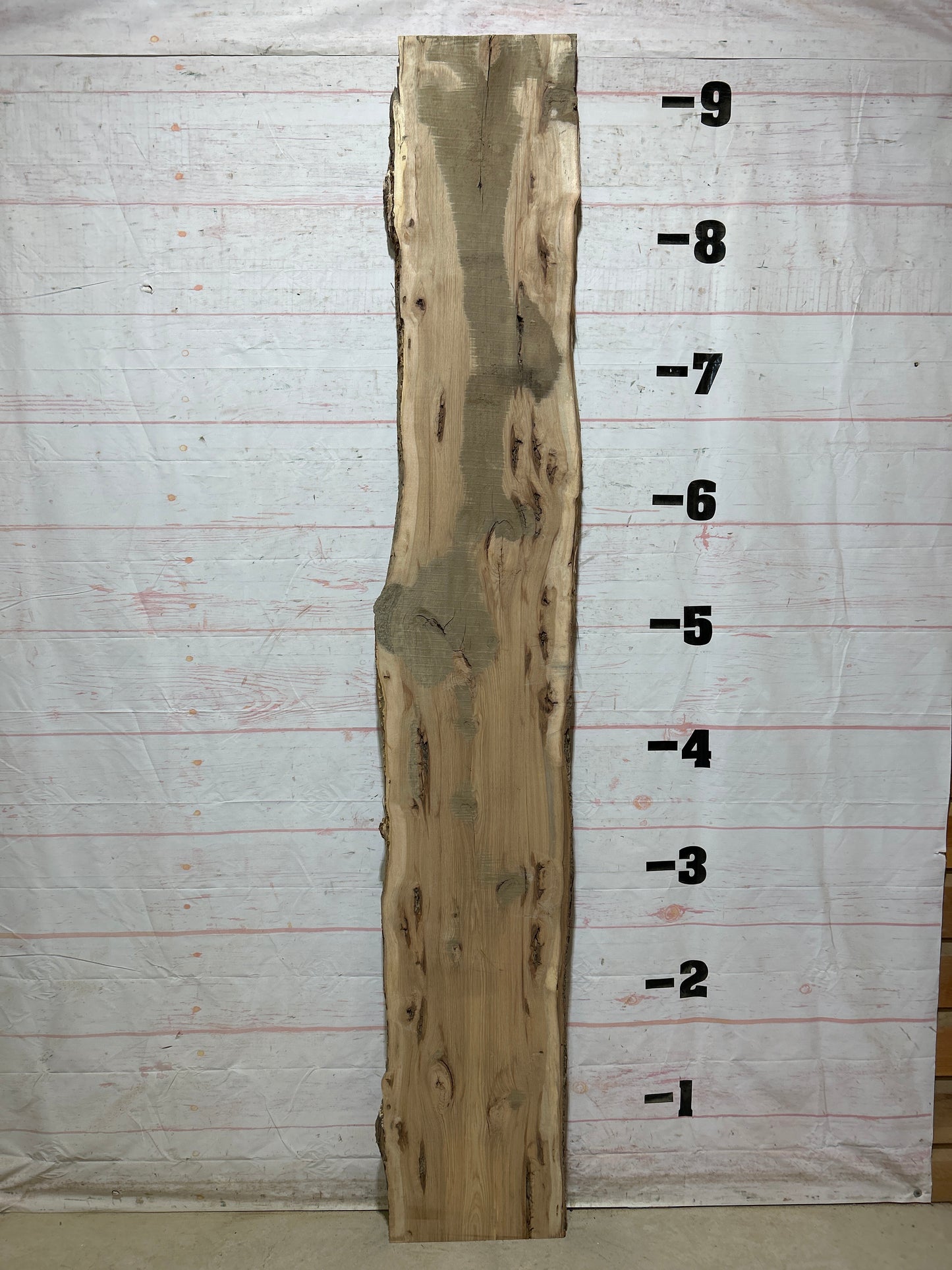 Live Edge Hickory Sku#28230-14