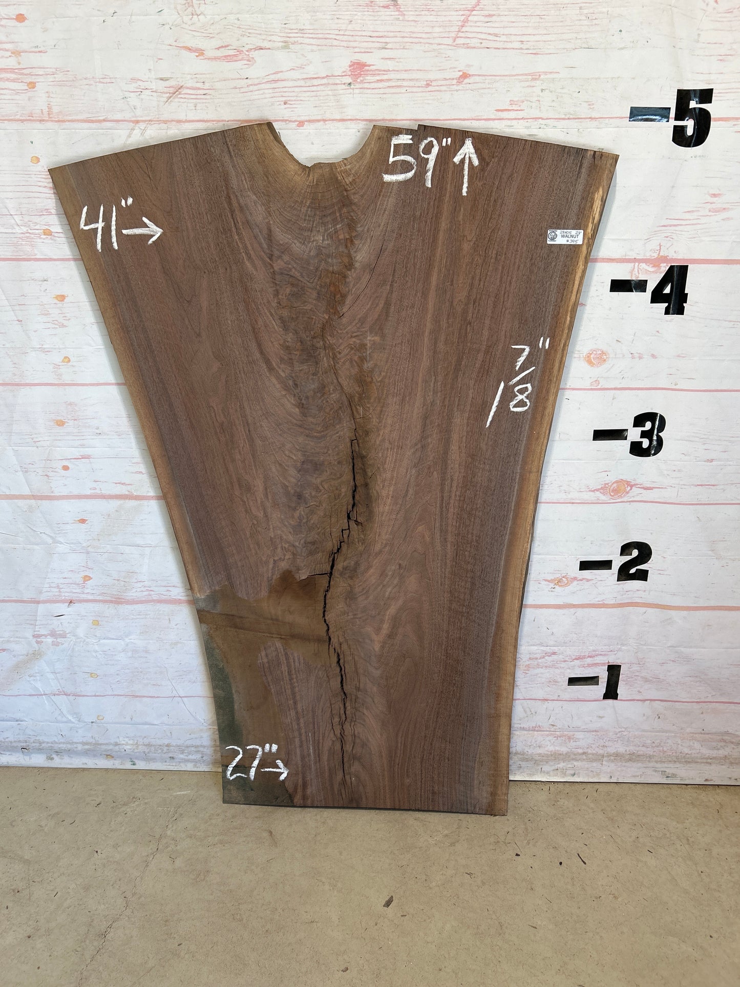 Live Edge Walnut Sku#28405N-28