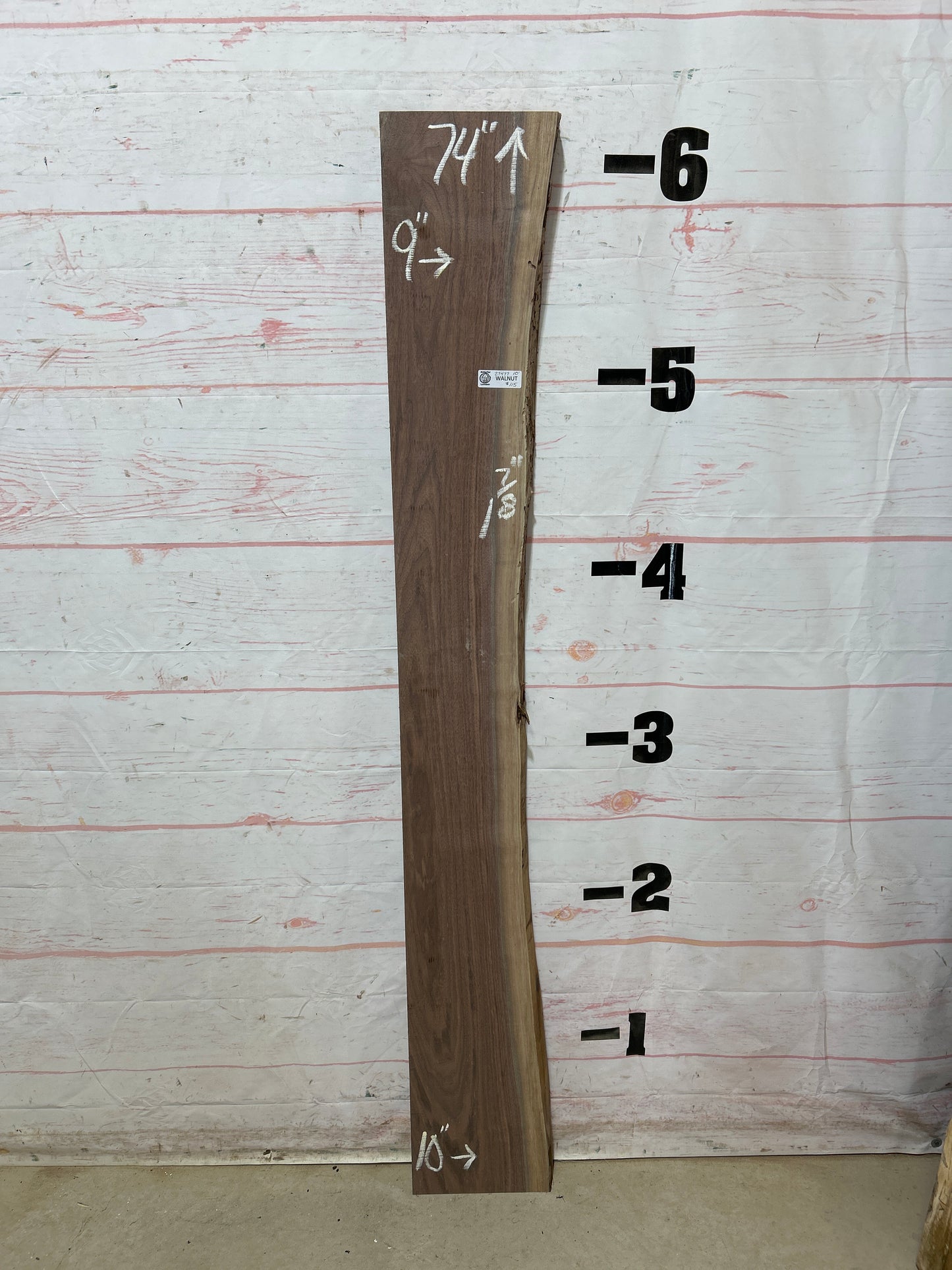 Live Edge Walnut Sku#27477C-10