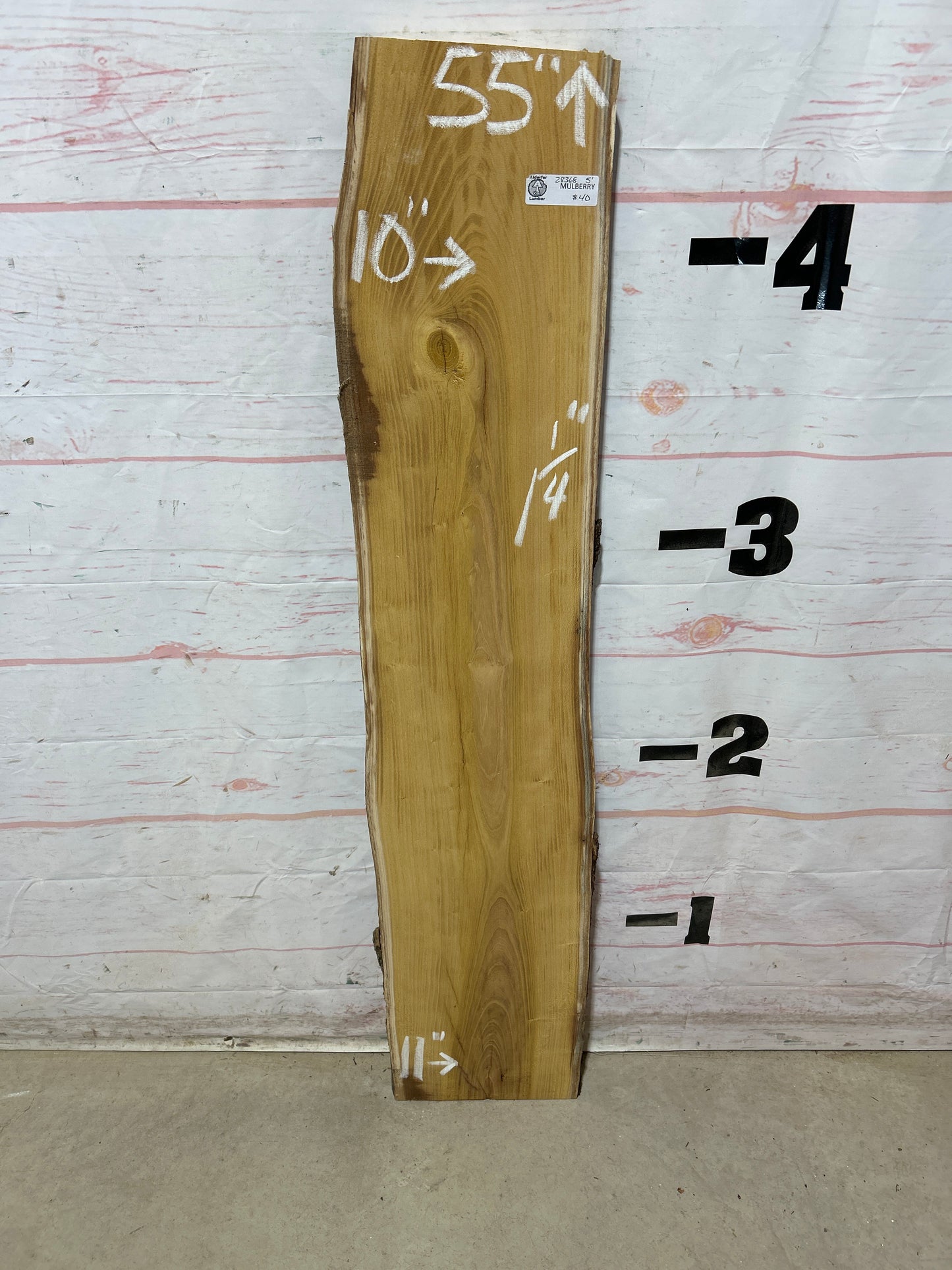 Live Edge Mulberry Sku#28368M-5