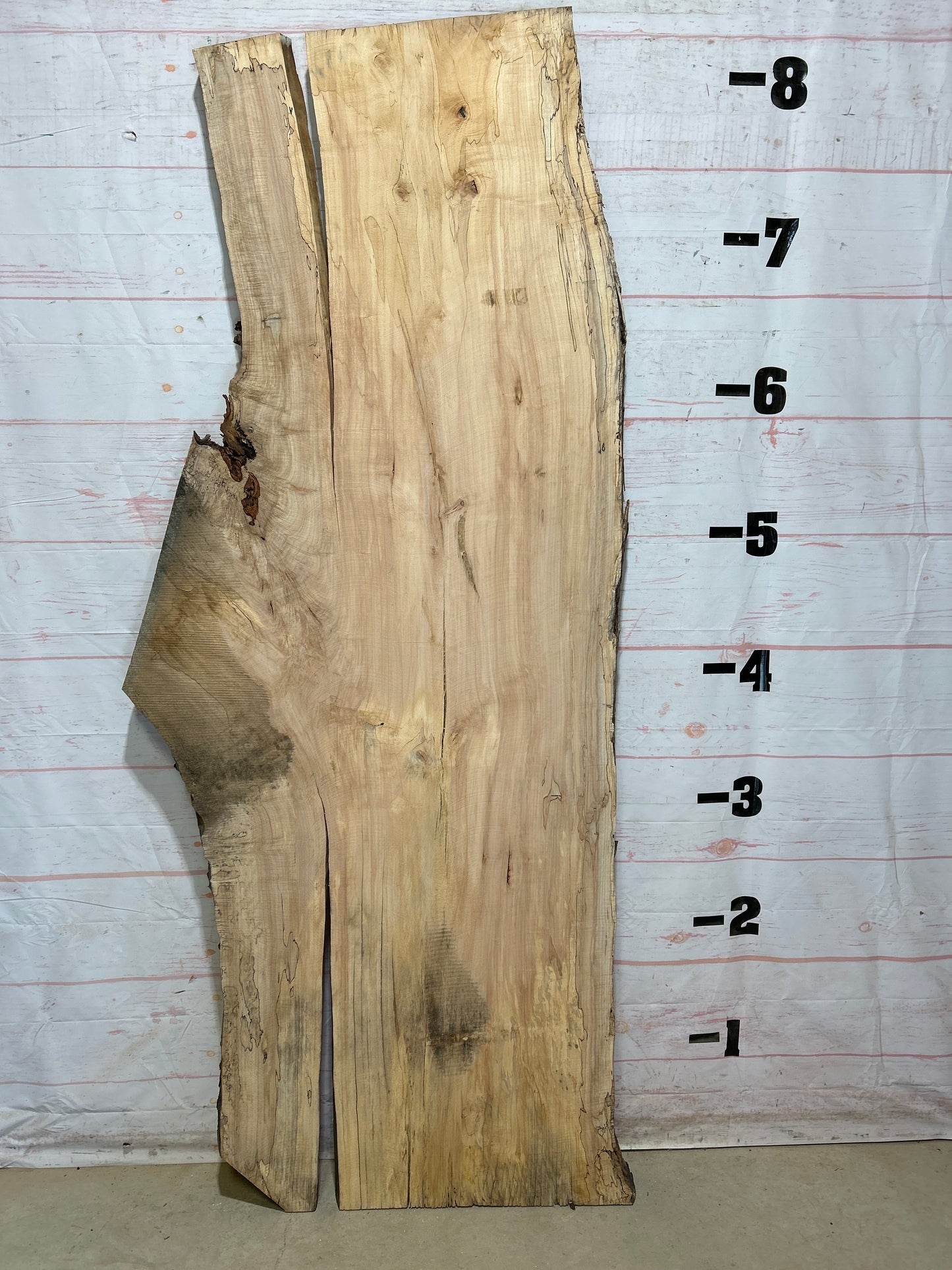 Live Edge Maple Sku#27376B-54