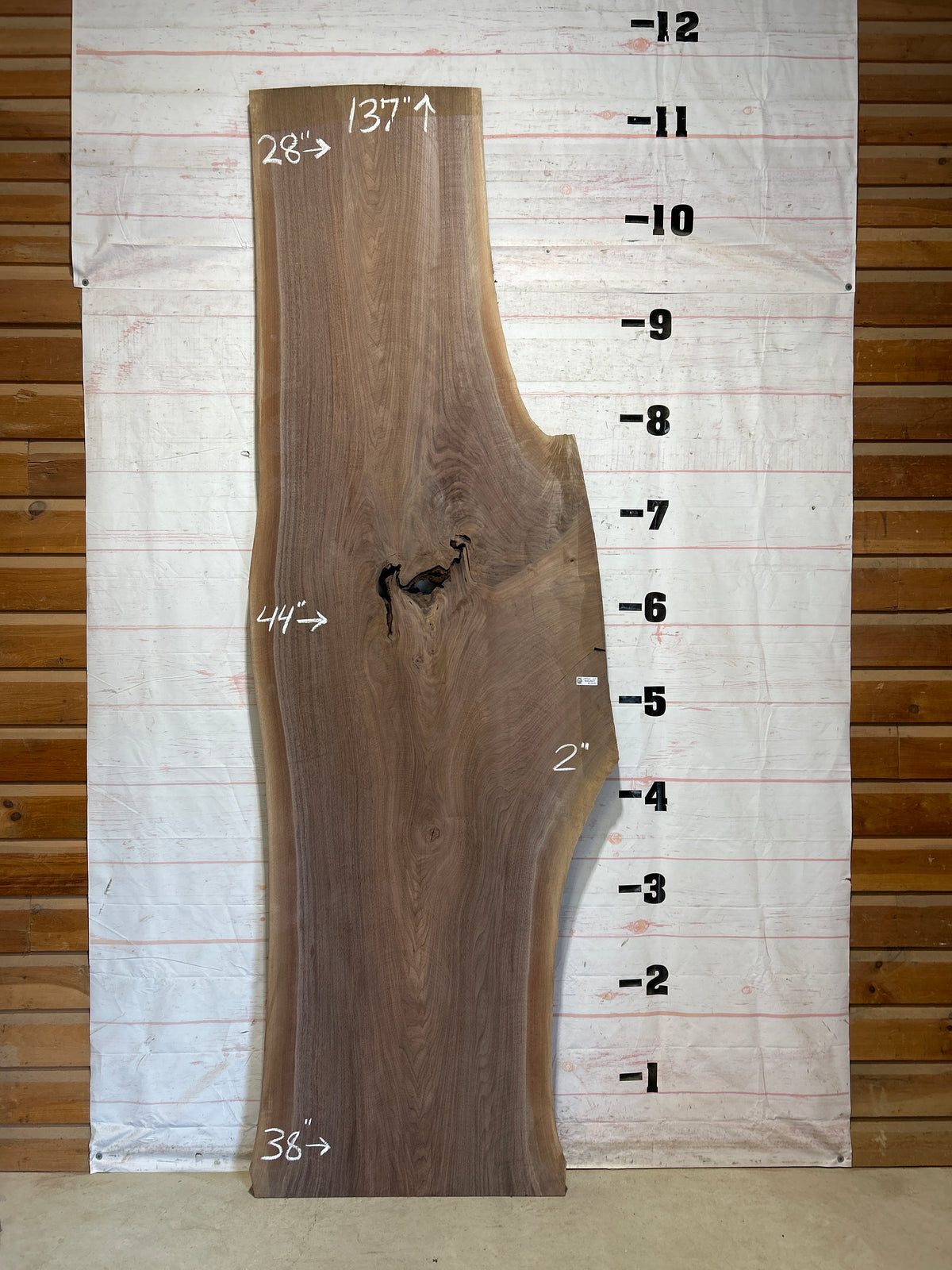 Live Edge Walnut Sku#28964-69
