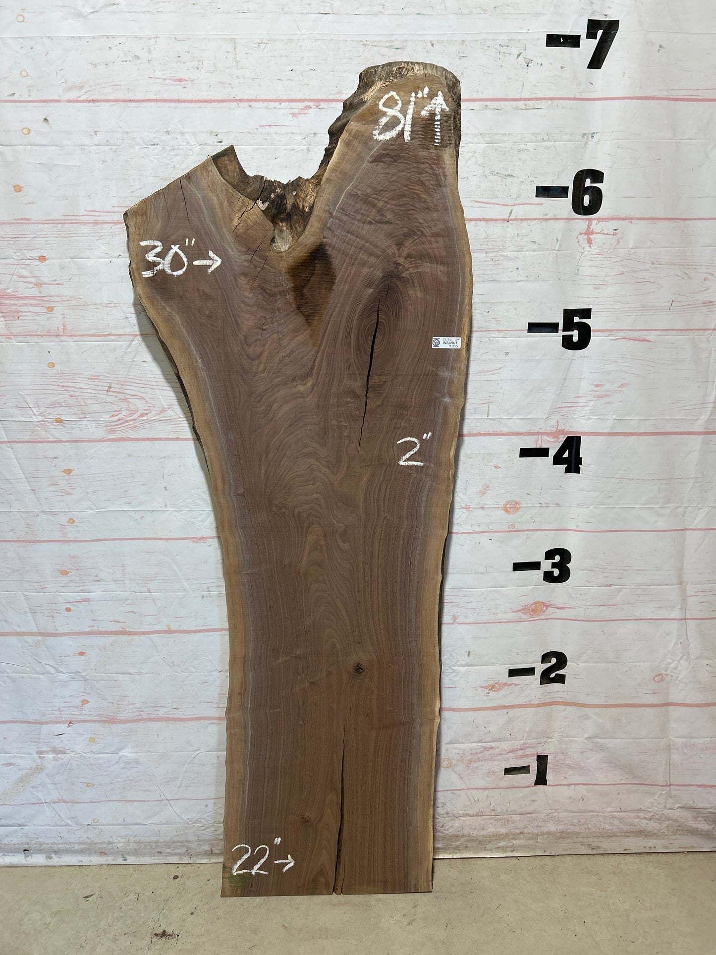 Live Edge Walnut Sku#28122-29