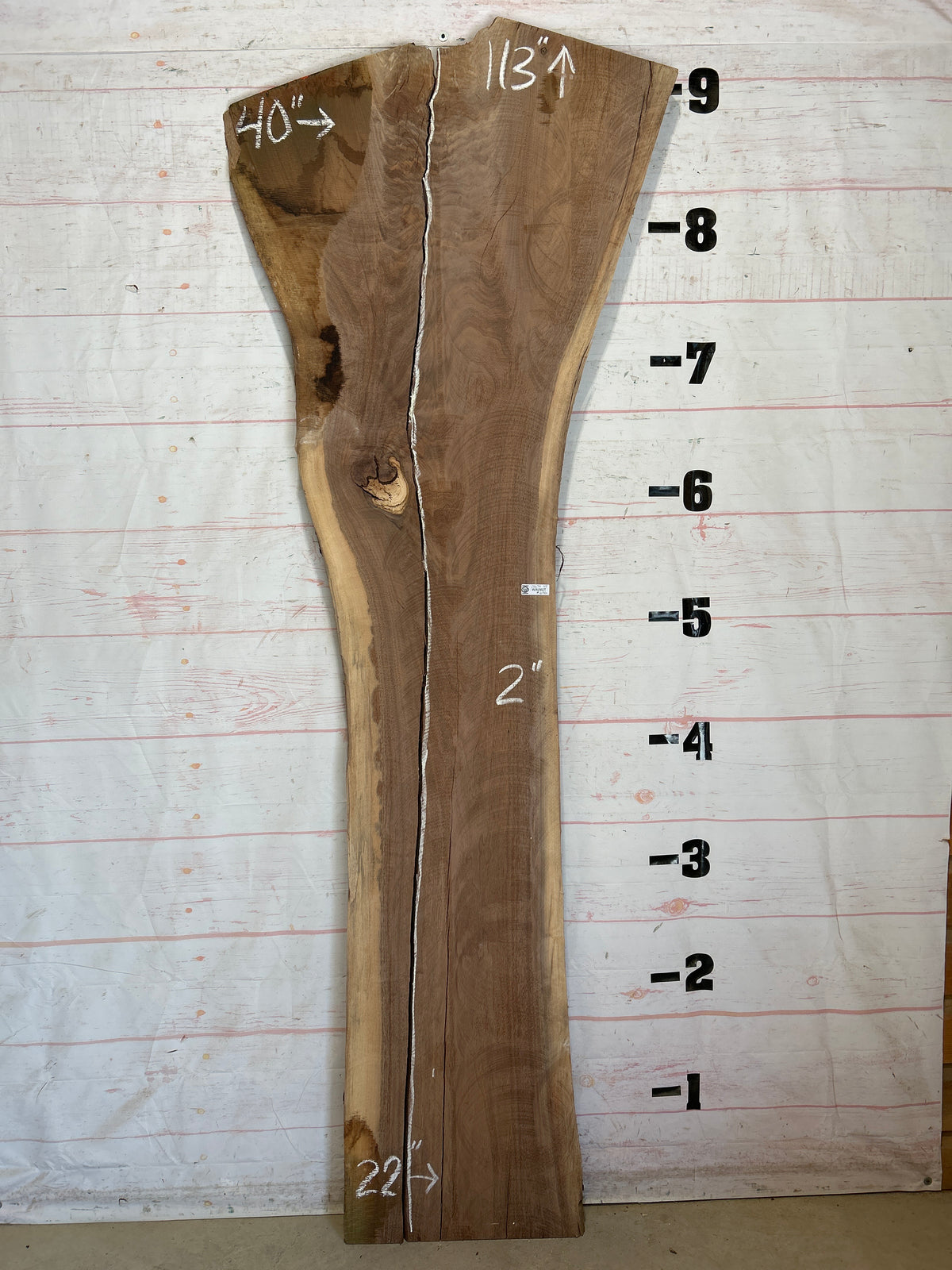 Live Edge Walnut Sku#28674K-49
