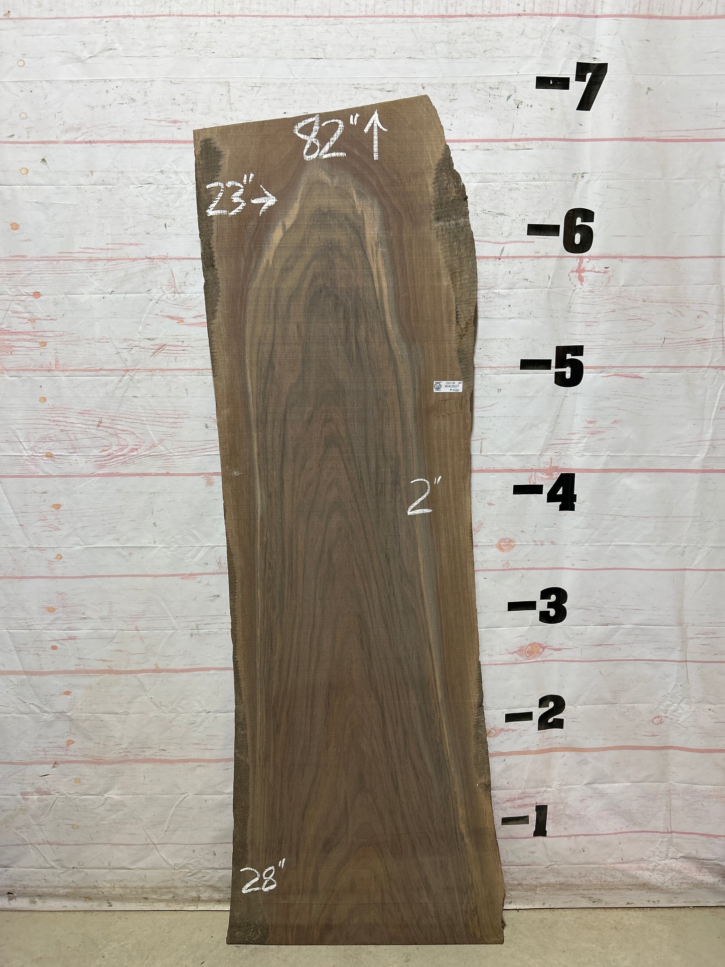 Live Edge Walnut Sku#28110G-30
