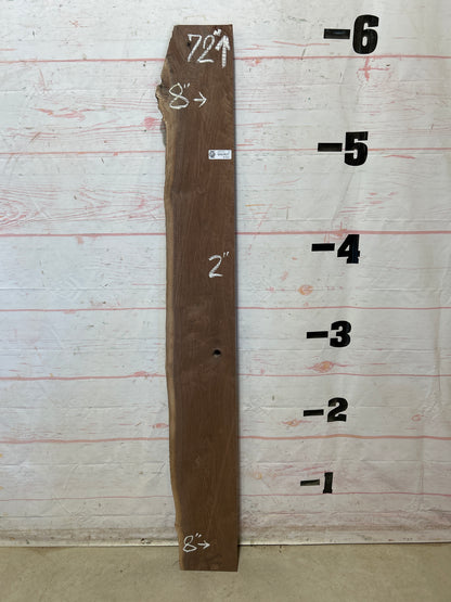 Live Edge Walnut Sku#28243C-8
