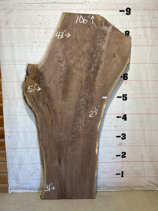 Live Edge Walnut Sku#28616-68