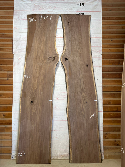 Live Edge Walnut Set Sku#27672-148