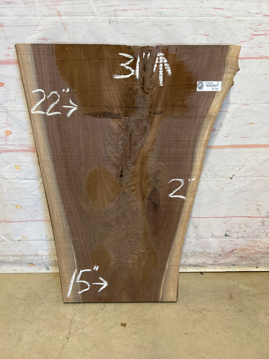 Live Edge Walnut Sku#27640M-8