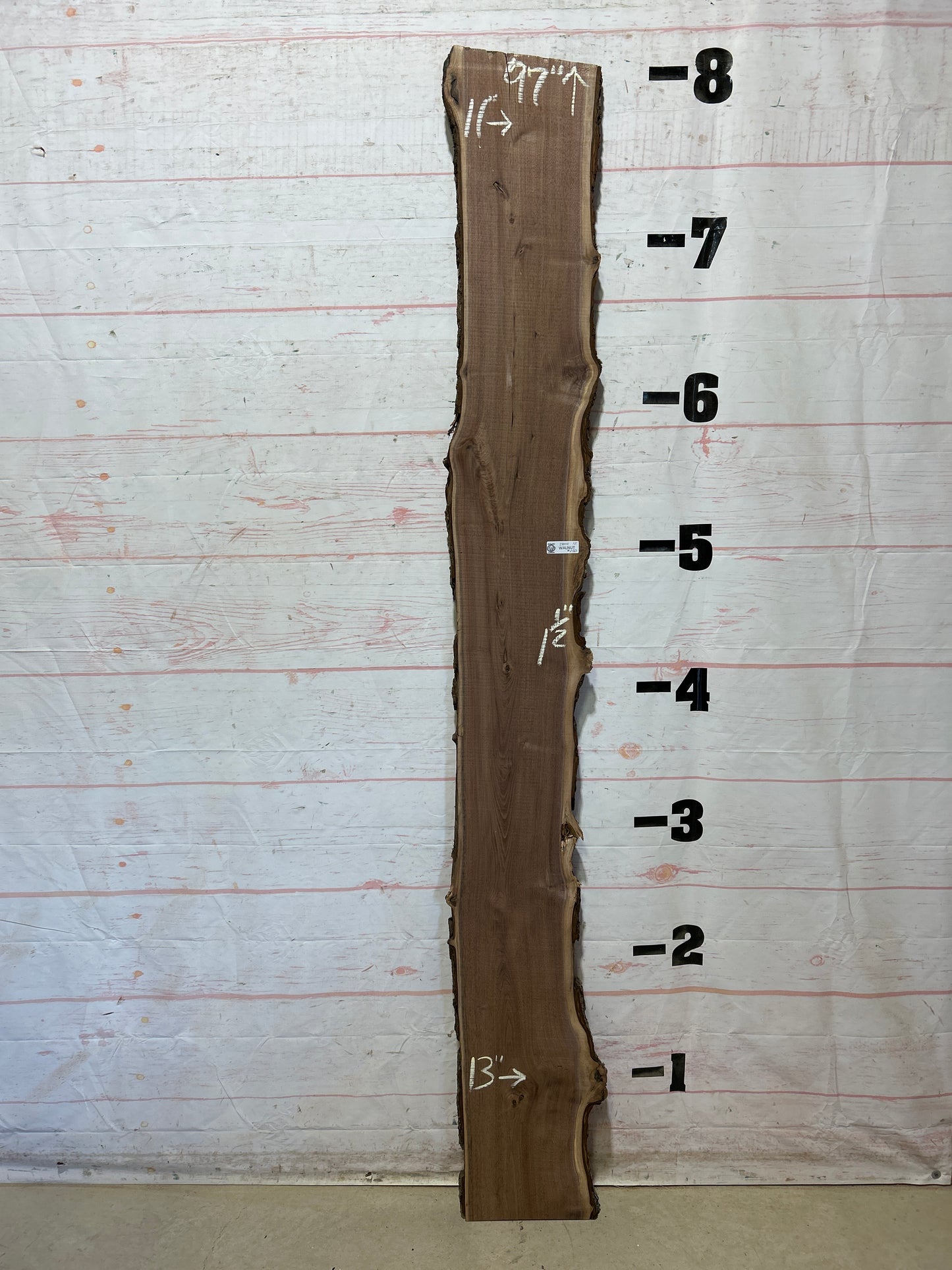 Live Edge Walnut Sku#28014M-12