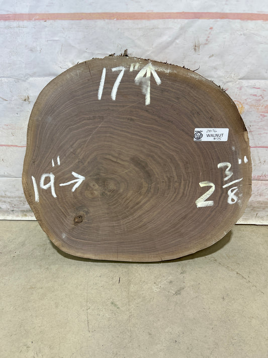 Live Edge Walnut Cookie Sku#28176M