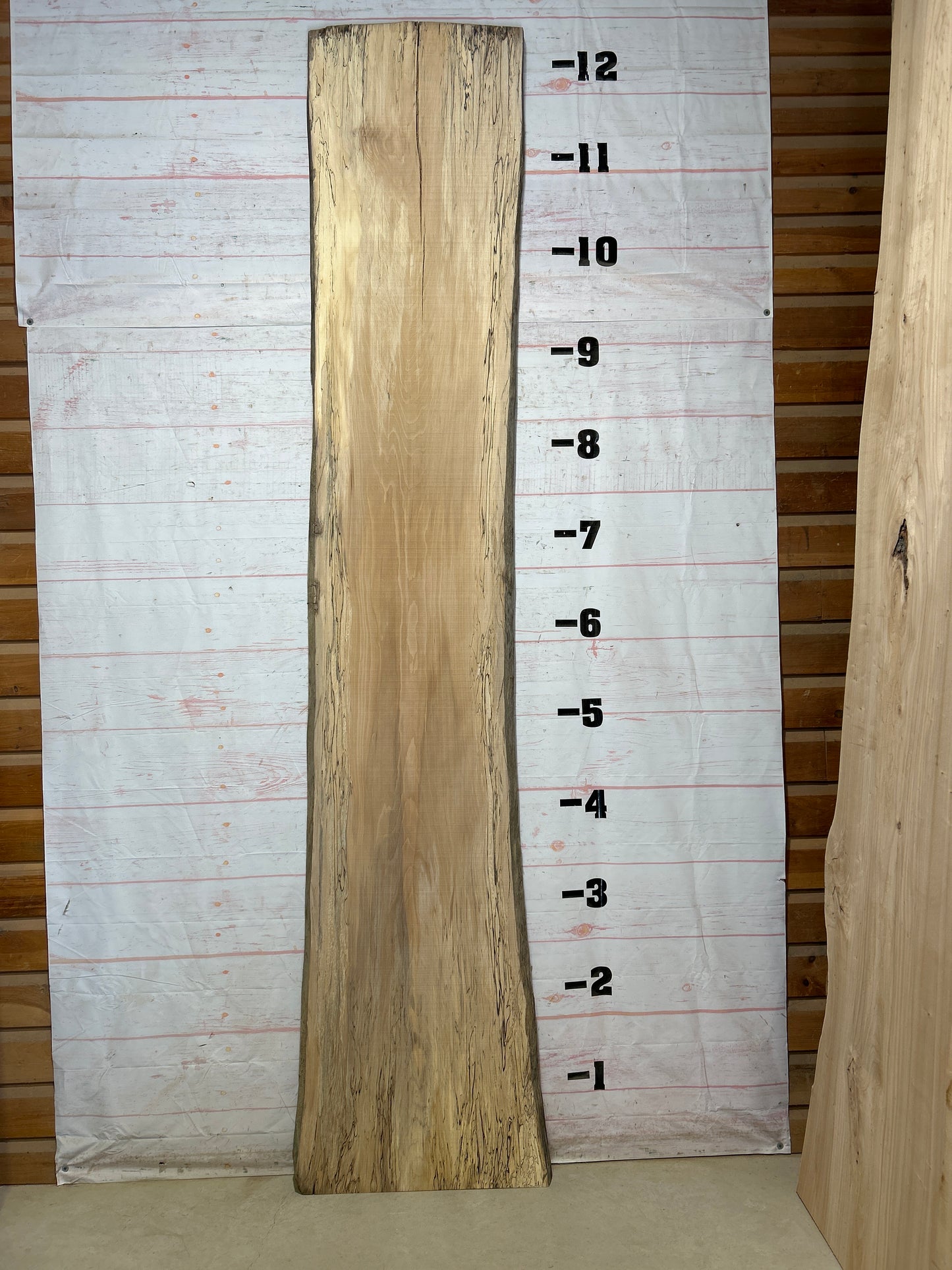 Live Edge Spalted Sycamore Sku#27459-78