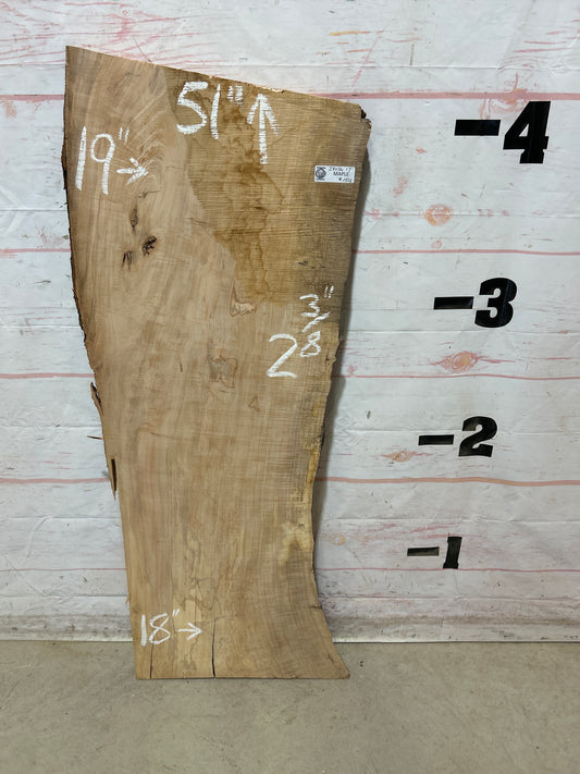 Live Edge Maple Sku#28436E-17