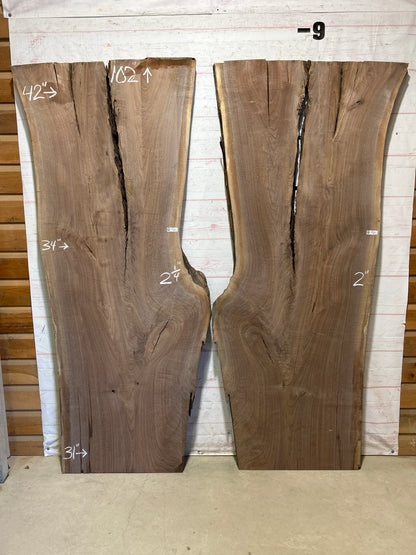 Live Edge Walnut Set Sku#28996-111