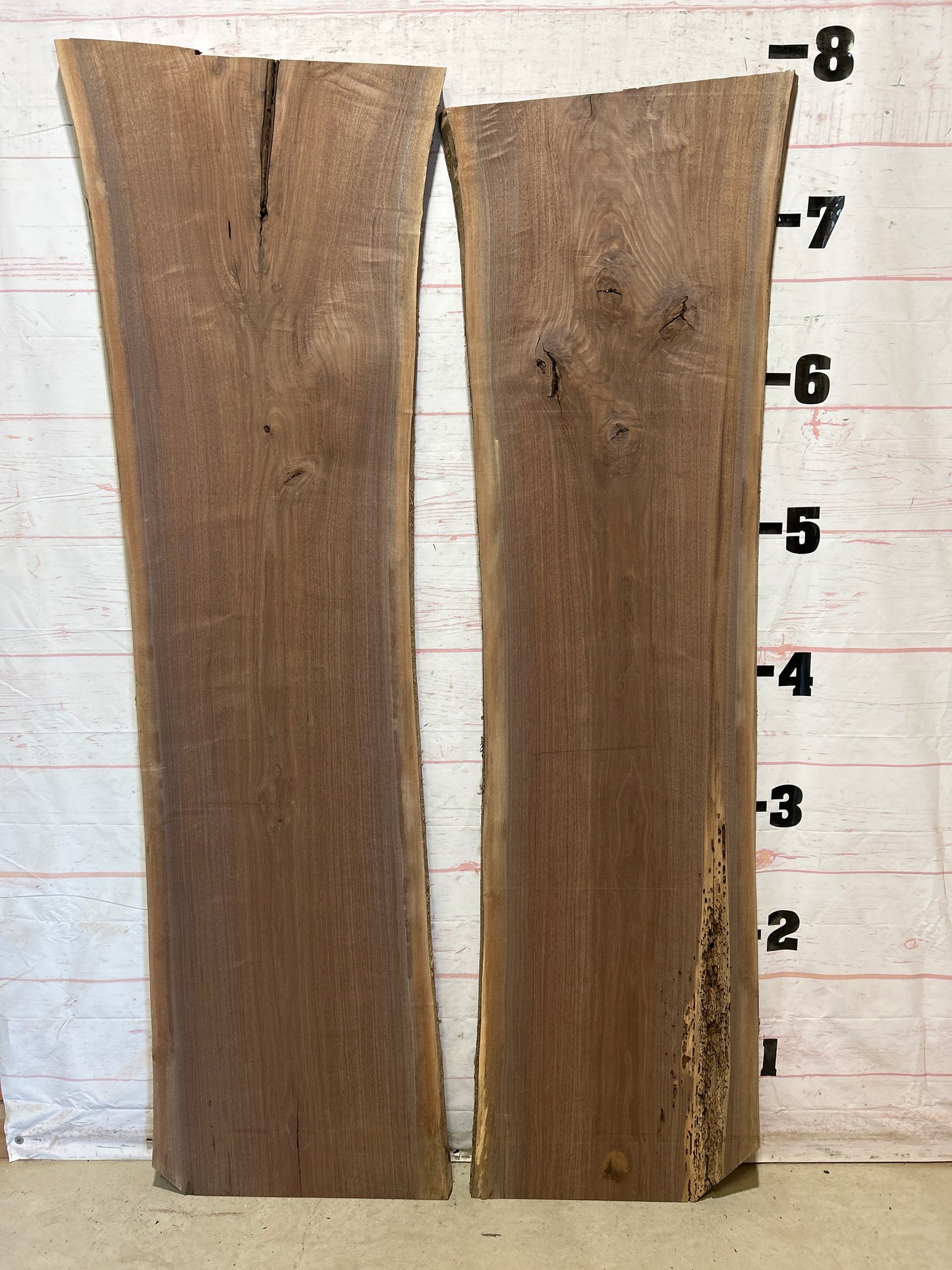 Live Edge Walnut Set Sku#27869K-64
