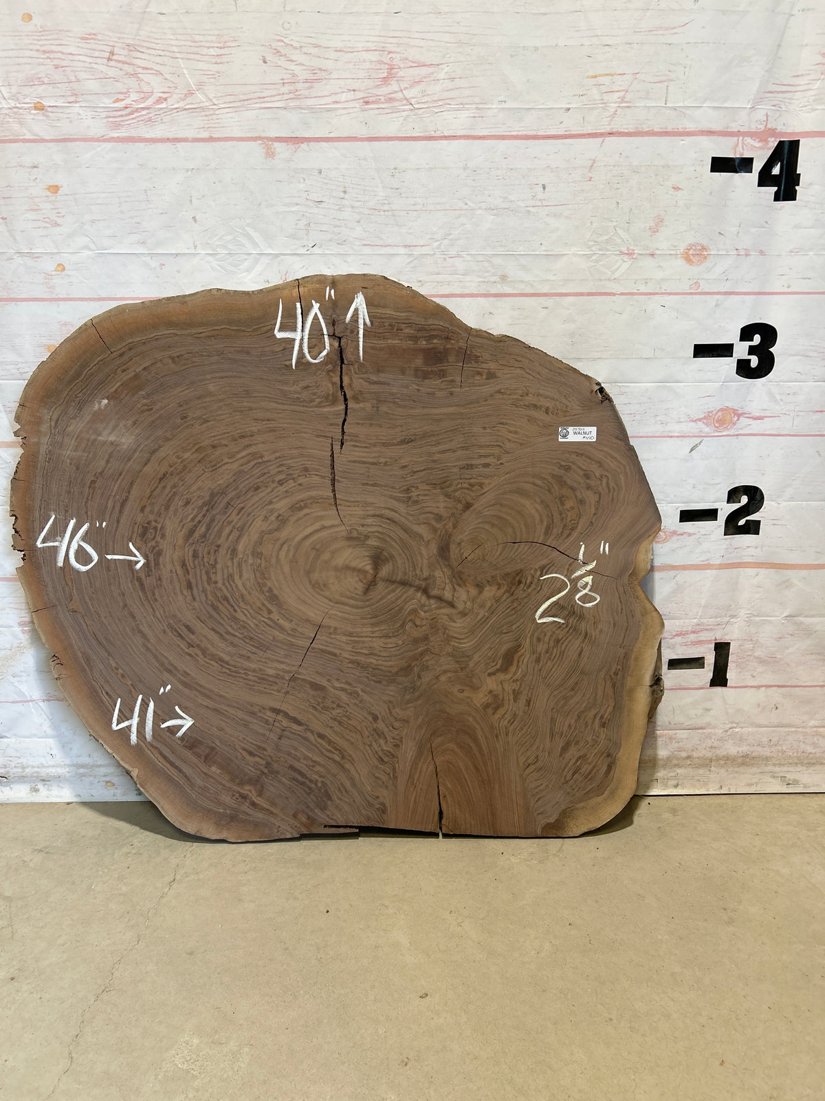 Live Edge Walnut Cookie Sku#28703M