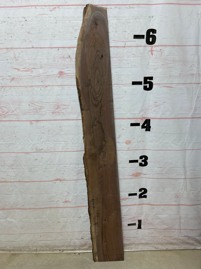 Live Edge Walnut Sku#27485C-9