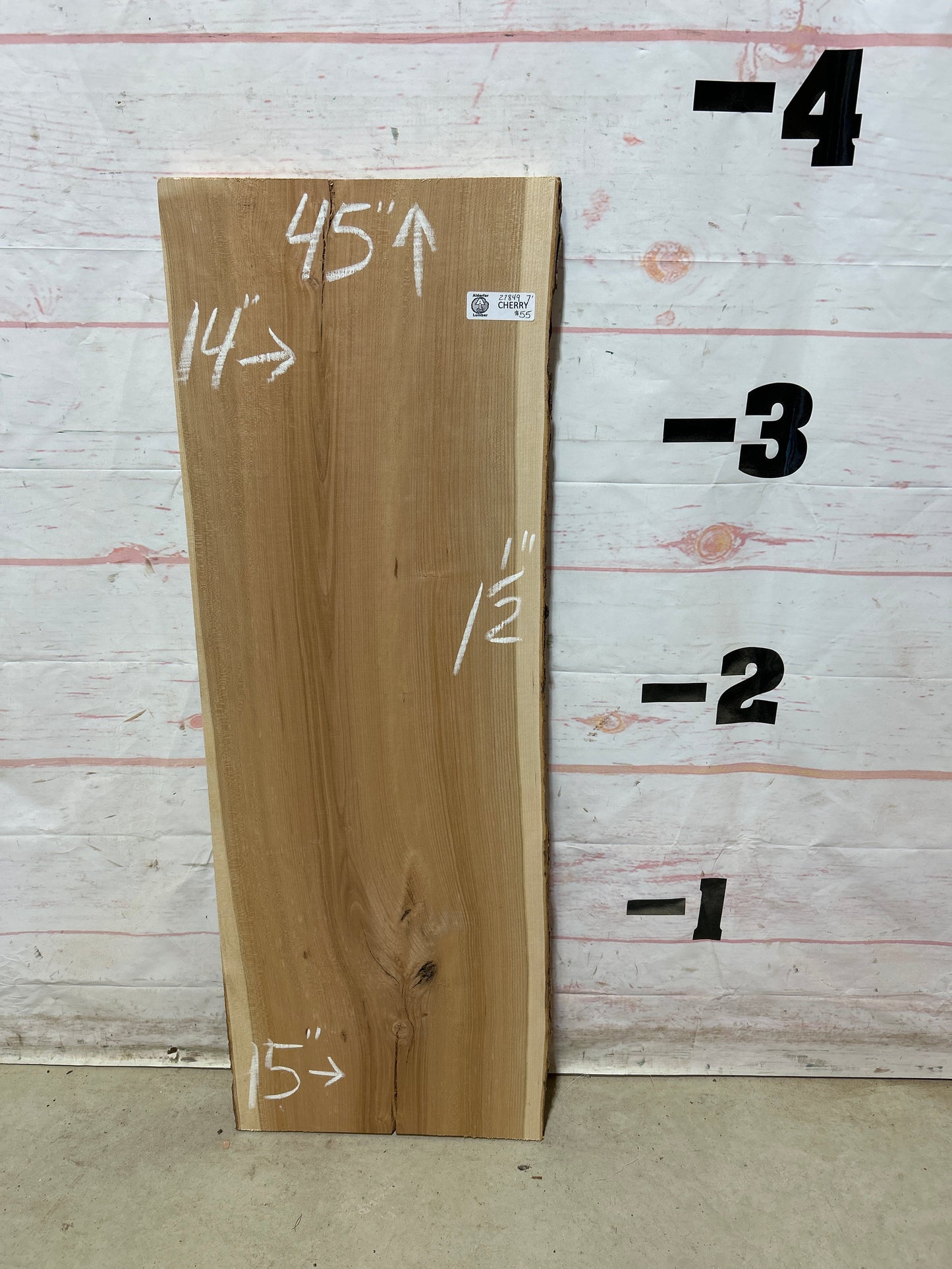 Live Edge Cherry Sku#27849H-7