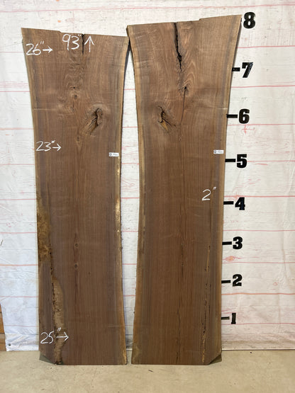 Live Edge Walnut Set Sku#27869K-64
