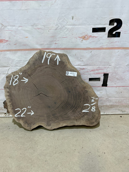 Live Edge Walnut Cookie Sku#27874M