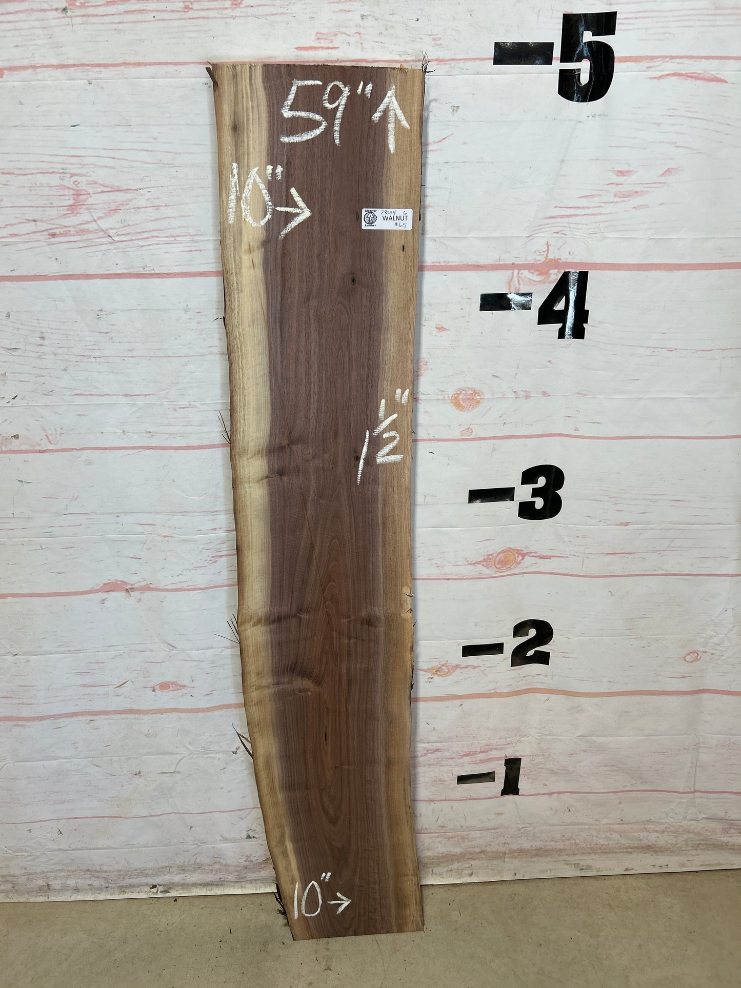 Live Edge Walnut Sku#28024M-6
