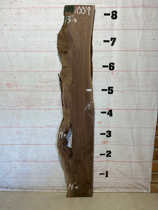 Live Edge Walnut Sku#28011M-17