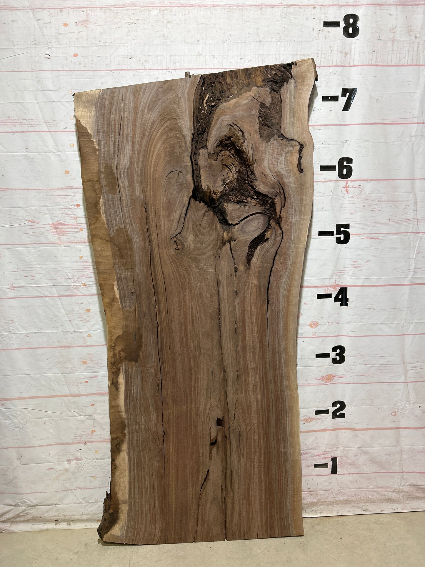 Live Edge Walnut Sku#27344A-55