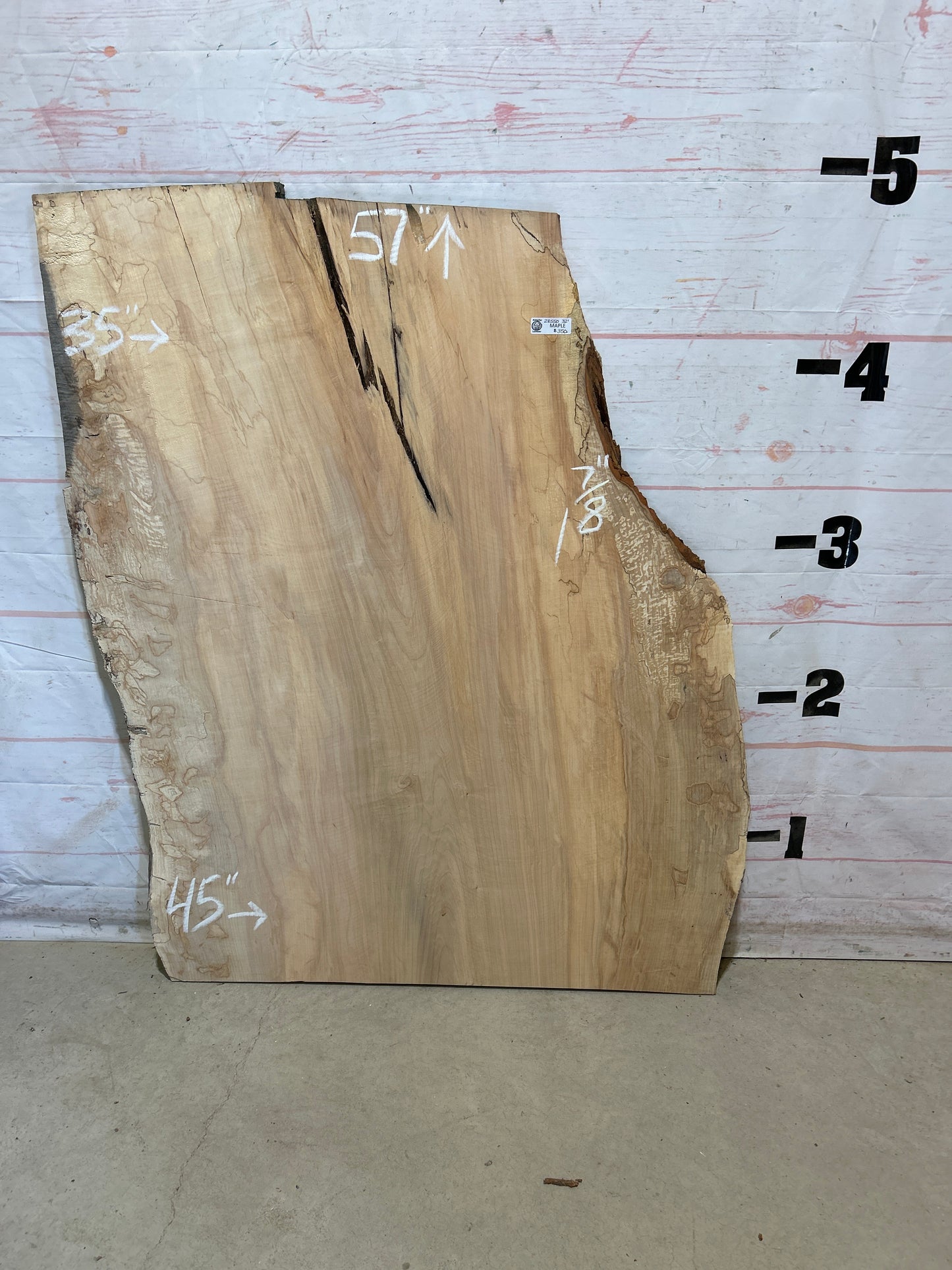 Live Edge Maple Sku#28550-32