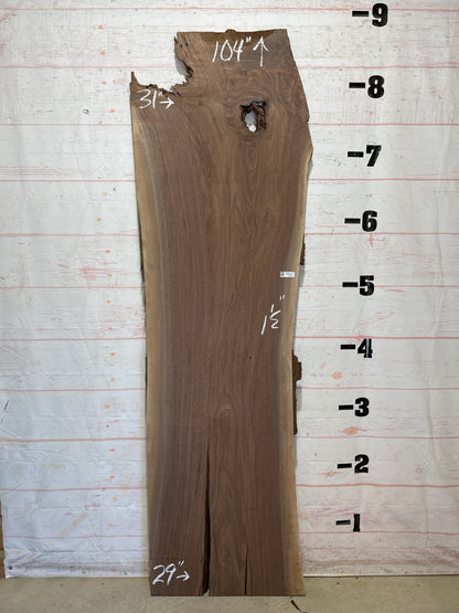 Live Edge Walnut Sku#28304J-33