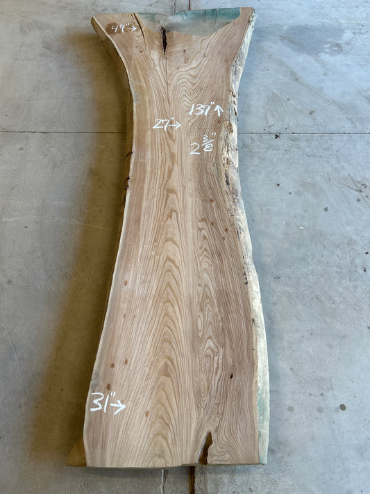 Live Edge Elm Sku#28506S-90