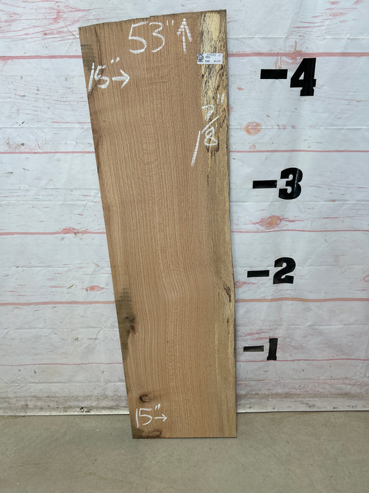 Live Edge Red Oak Sku#27535-11