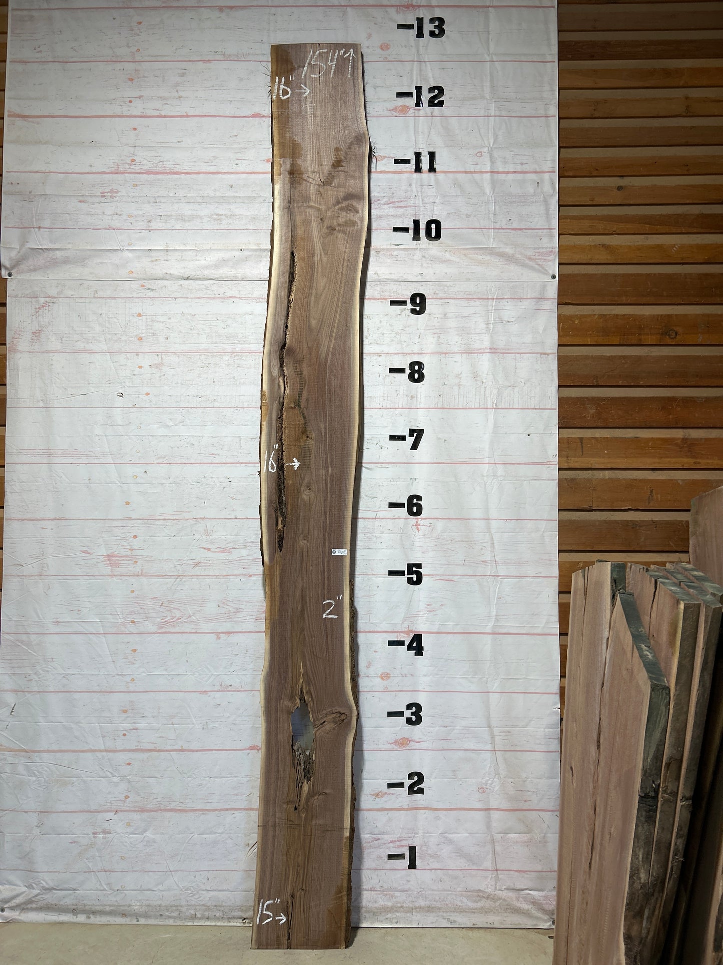 Live Edge Walnut Sku#28399-34