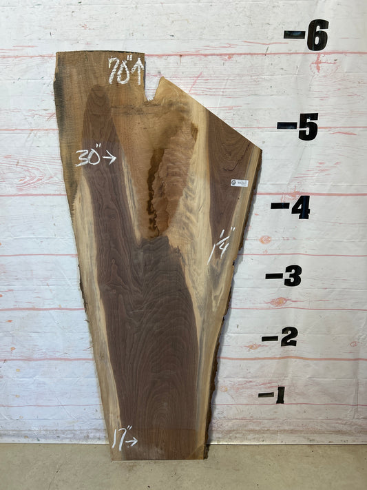 Live Edge Walnut Sku#27795M-15
