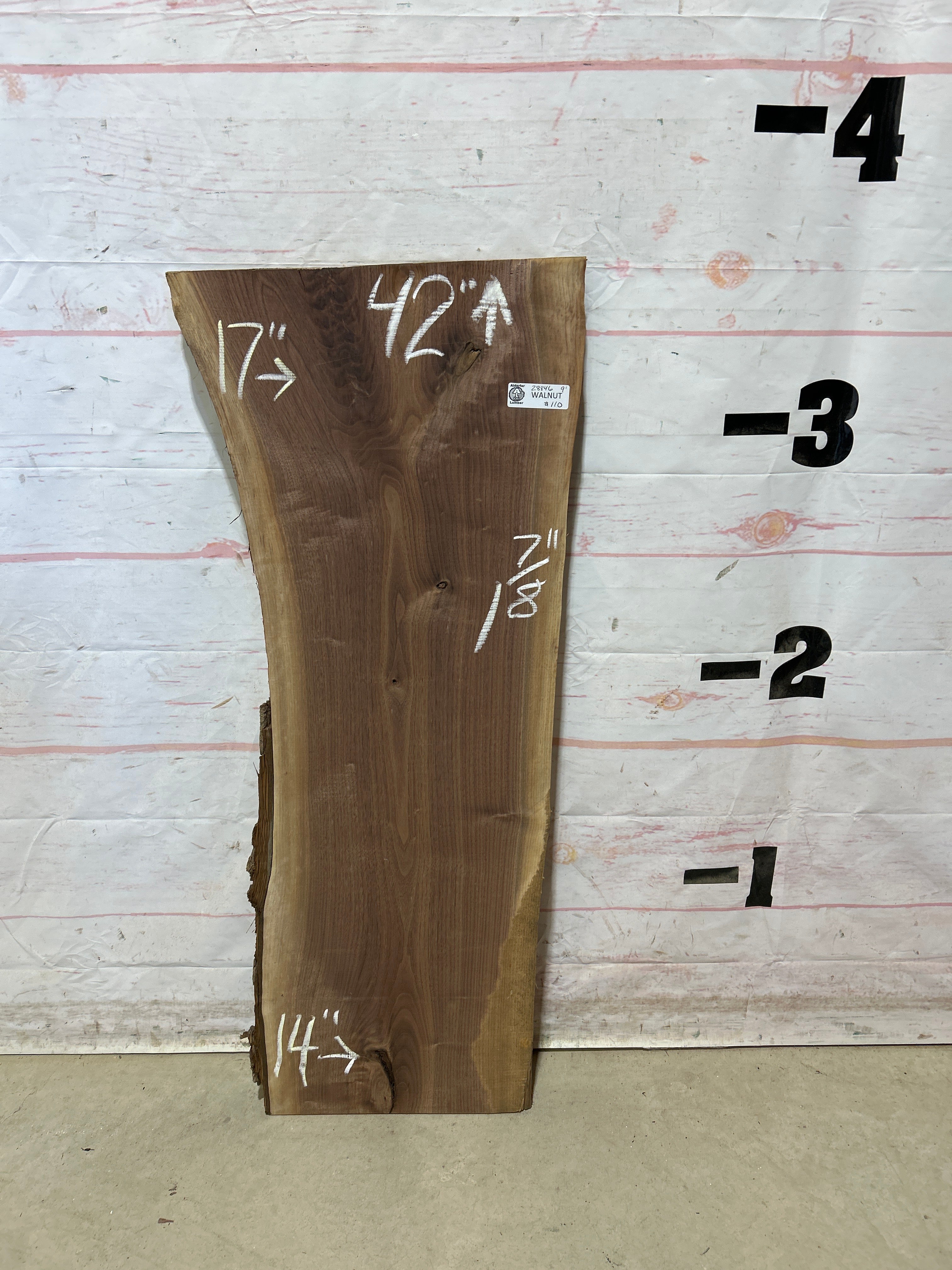 Live Edge Walnut Sku#28846M-9 – Alderfer Lumber