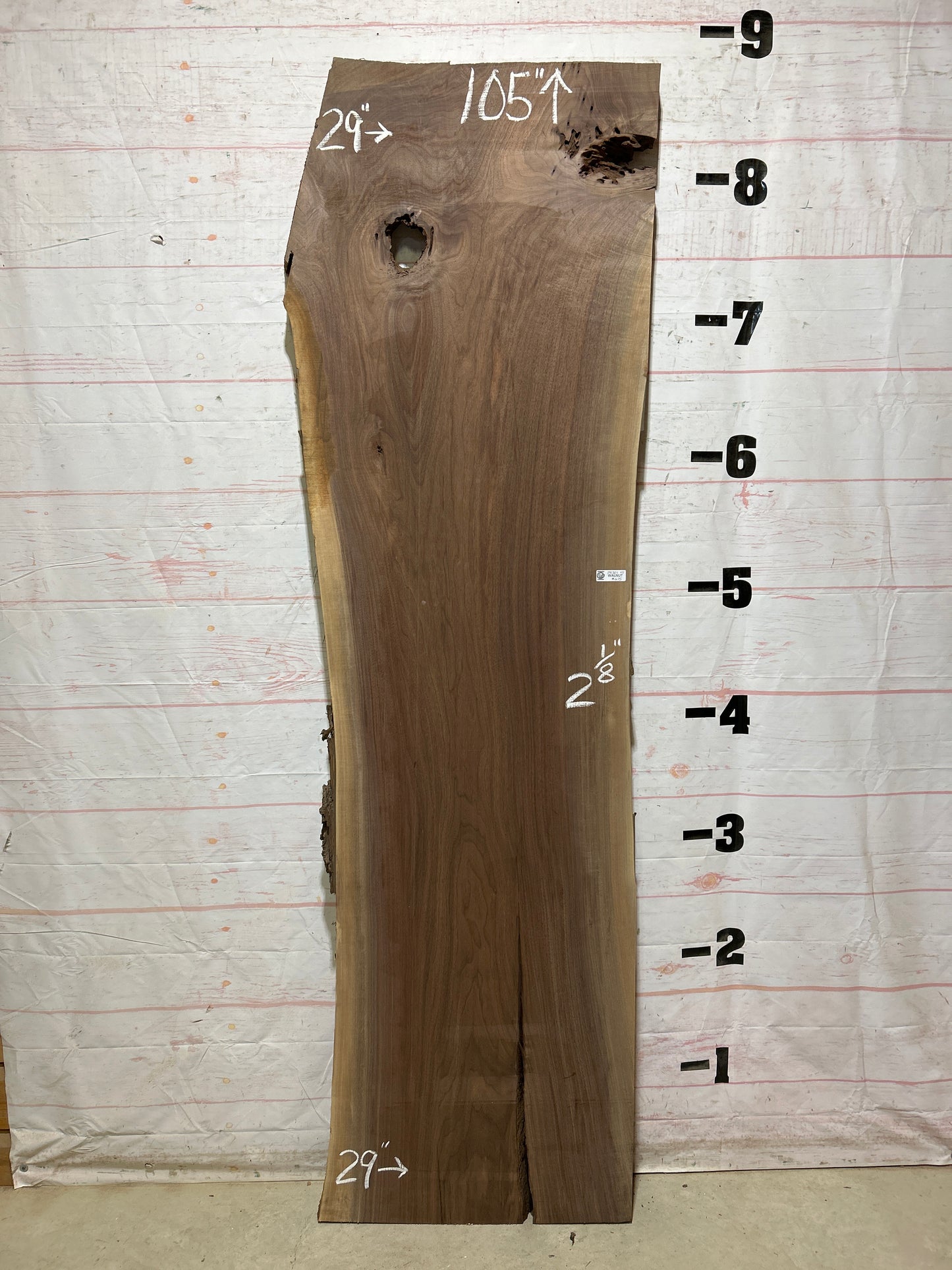 Live Edge Walnut Sku#28301J-45