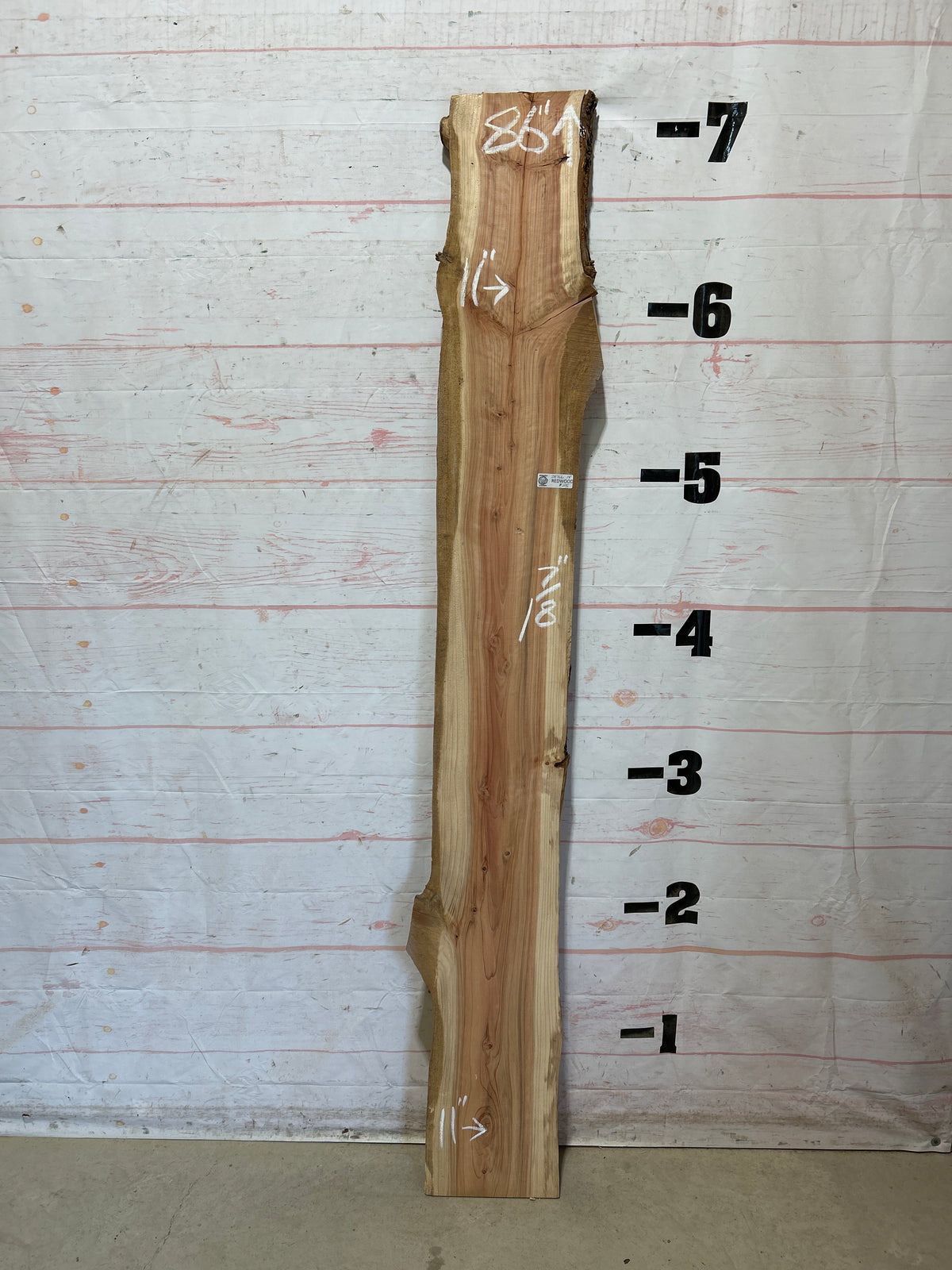 Live Edge Redwood Sku#28766D-14