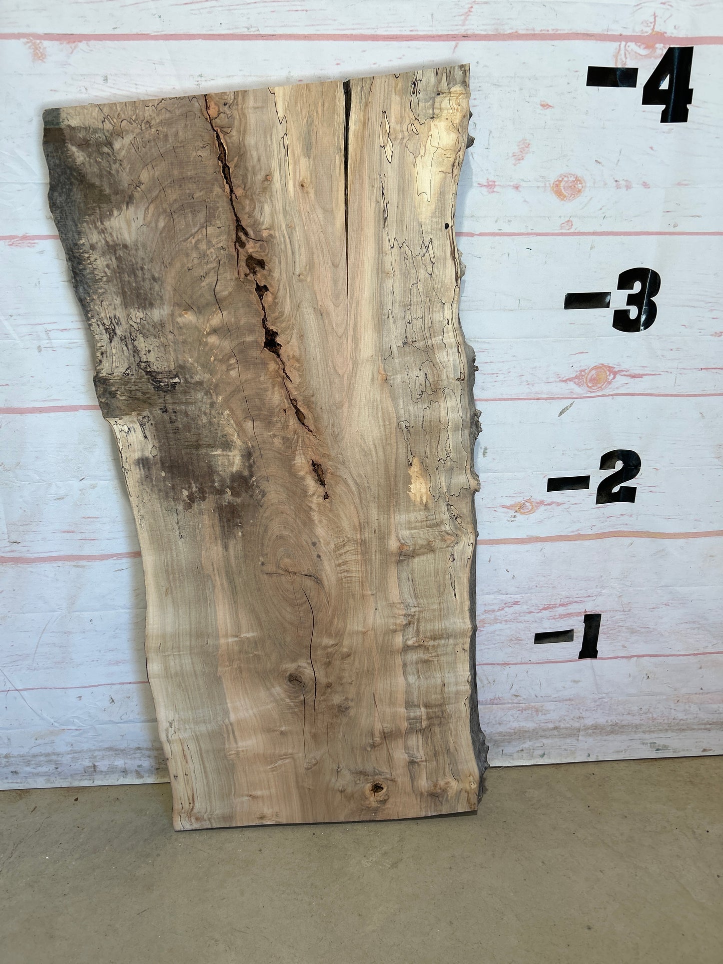 Live Edge Maple Sku#28500E-14