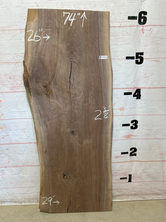 Live Edge Walnut Sku#27669G-36